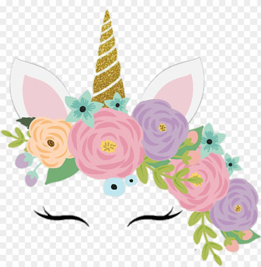 unrn unrnio cute colorful flowers face pastel - you are invited unrn party, unicornio