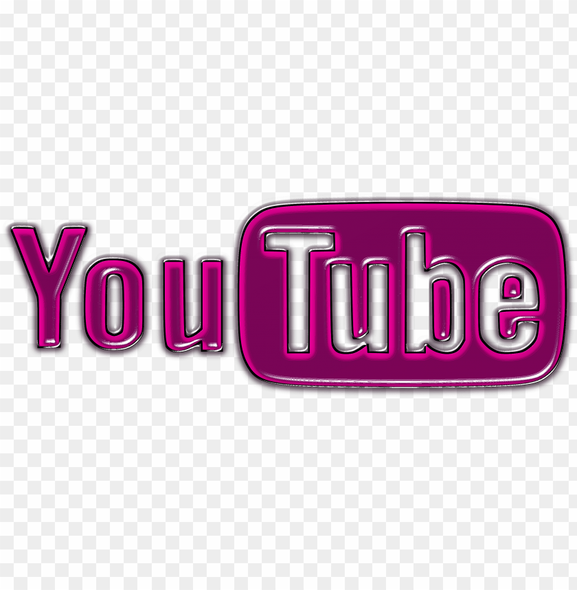 Urple White Icon Of Youtube Pink Youtube Transparent Background Png Image With Transparent Background Toppng
