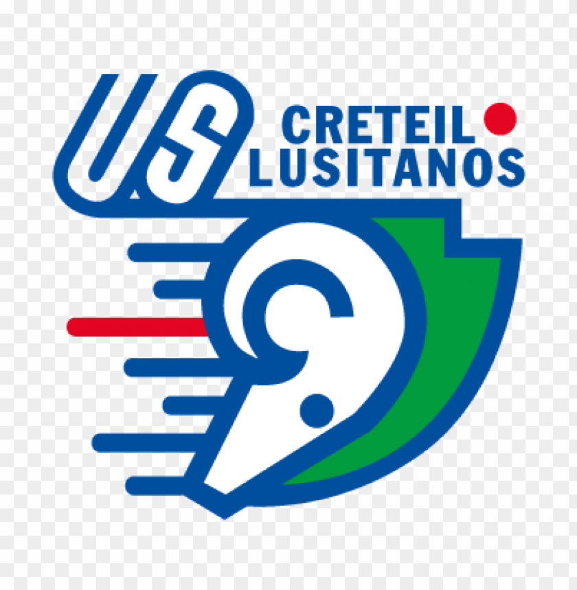  us creteil lusitanos old vector logo - 459750