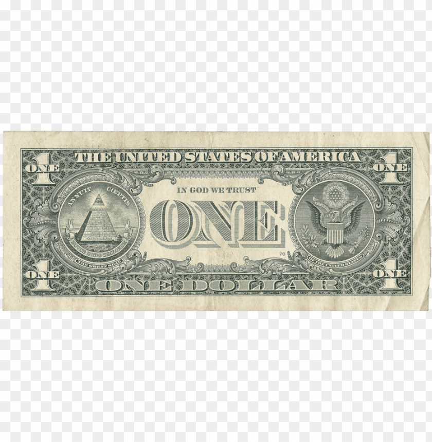 Us One Dollar Bill Png Image With Transparent Background Toppng