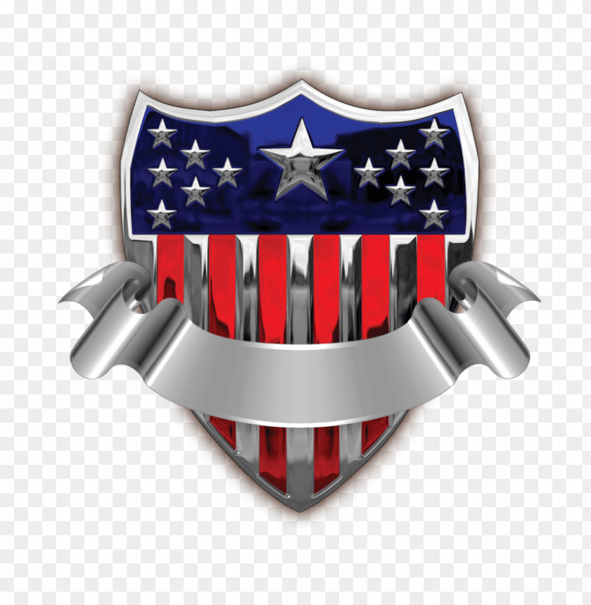 usa, badge, with, banner, transparent, png, 