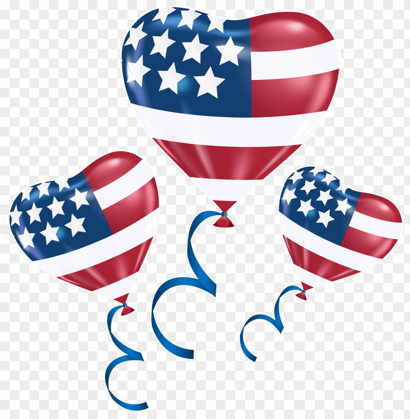 free PNG Download usa heart balloons png  image png images background PNG images transparent
