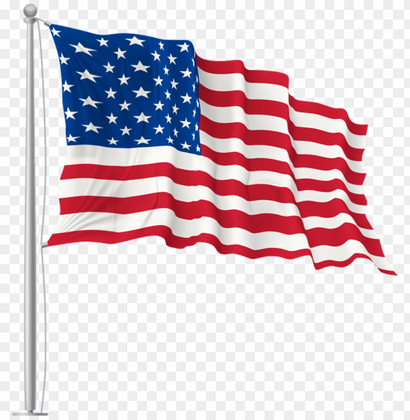 Usa Waving Flag Clipart Png Photo - 60593