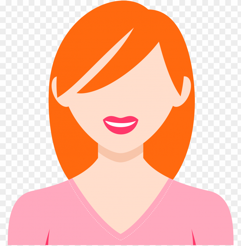 Free: Female Avatar Icon Vector Illustration 