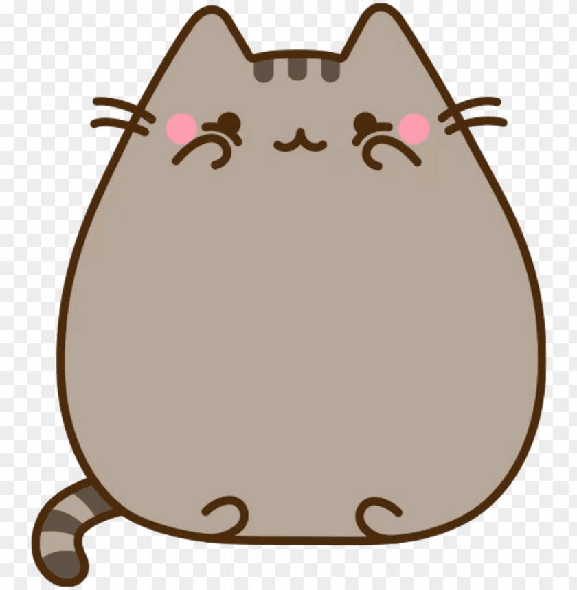 Usheen Cat Clipart - Draw Pusheen Eating Pizza PNG Transparent With ...