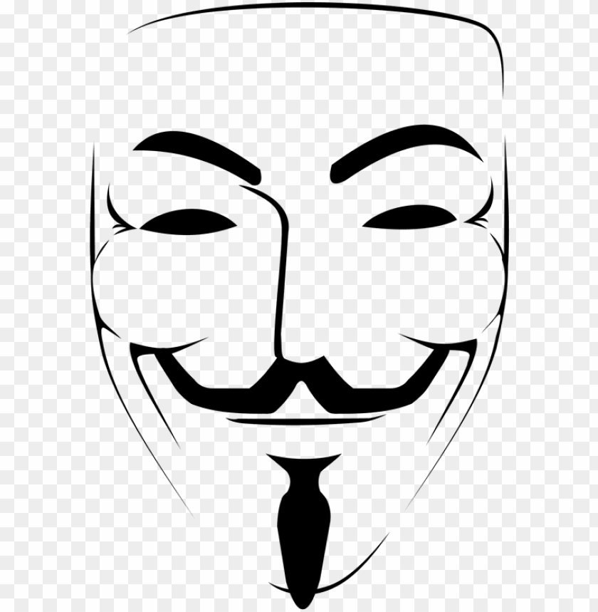 Uy Mask Mascara De Anonymous Dibujo Png Image With Transparent - mascara de hacker en roblox