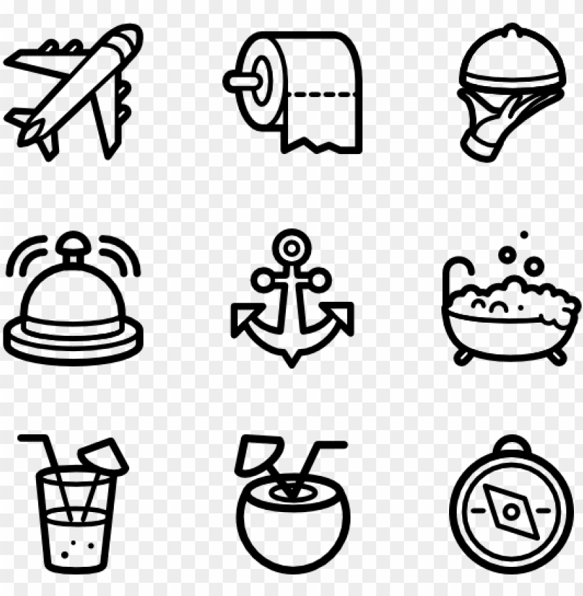 vacation and hotels hand drawn icon png image with transparent background toppng hand drawn icon png image with