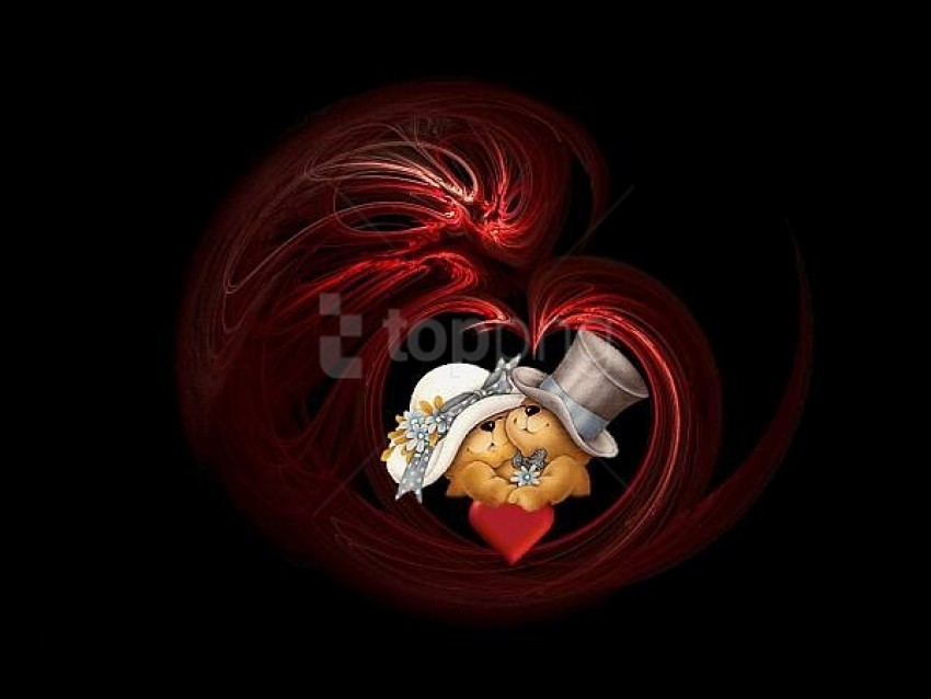 valentine bears wallpaper background best stock photos | TOPpng