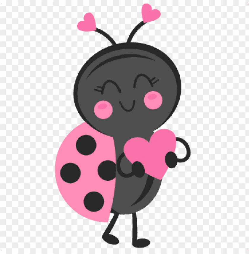 valentine ladybug PNG transparent with Clear Background ID 80386