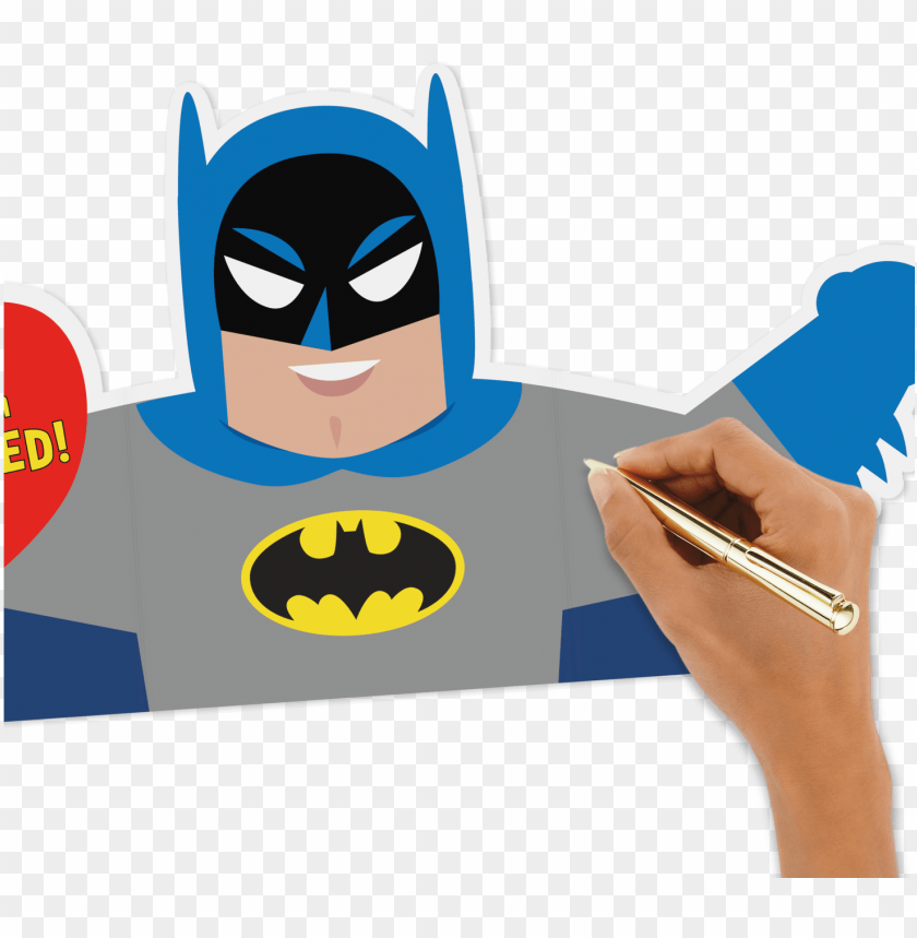 valentines day card dc comics batman pow batma PNG transparent with Clear Background ID 383731
