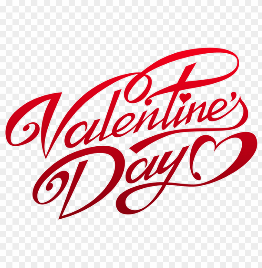 Download Valentines Day Text Decor Png Images Background Toppng