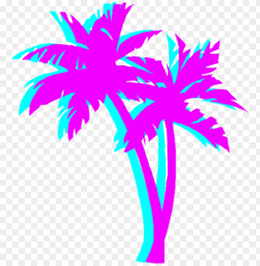 80s, trees, palm tree, flower, background, wood, nature