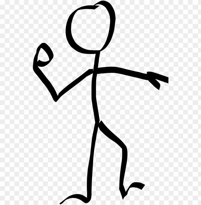 Vector Branches Stickman - Stick Figure Throwing A Ball PNG Image With Transparent Background