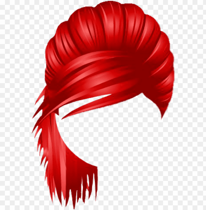 Red Beanie & Blone Hair - Roblox Free Girl Hair - Free Transparent PNG  Clipart Images Download