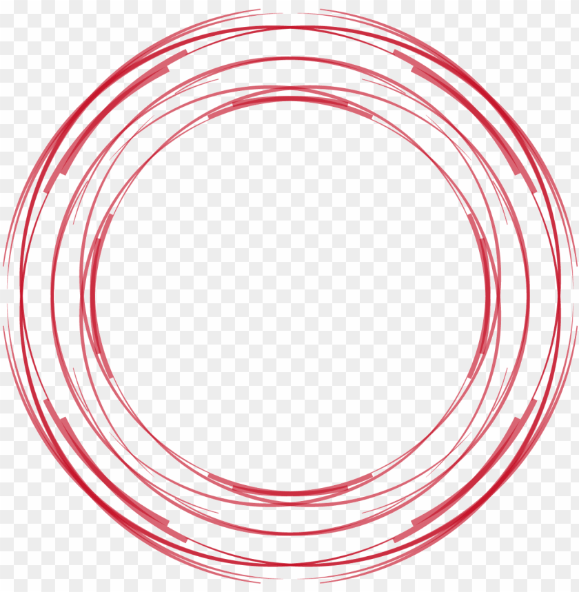 Vector Red Circle Hand Hollow Red Circle Png Image With Transparent Background Toppng