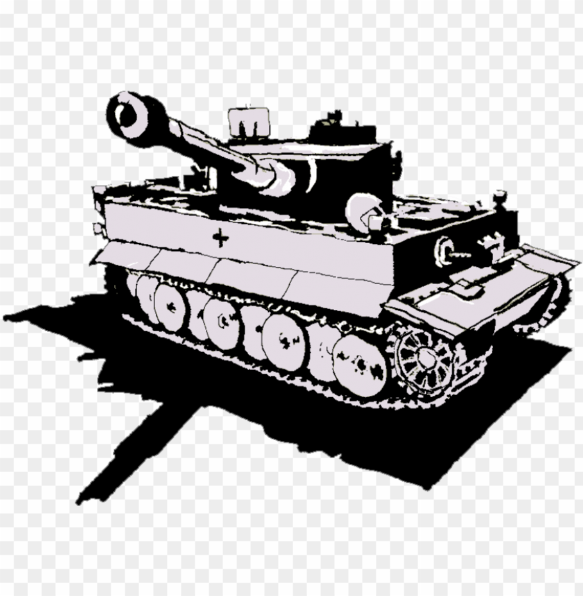 Vector Tank Military Icon Tank PNG Image With Transparent Background