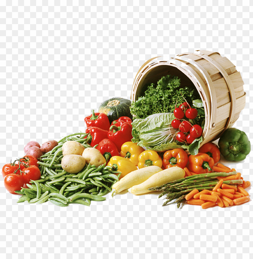 Vegetable Hd Vegetable Clipart Image 913 - Fruits And Vegetables Basket PNG Transparent Background