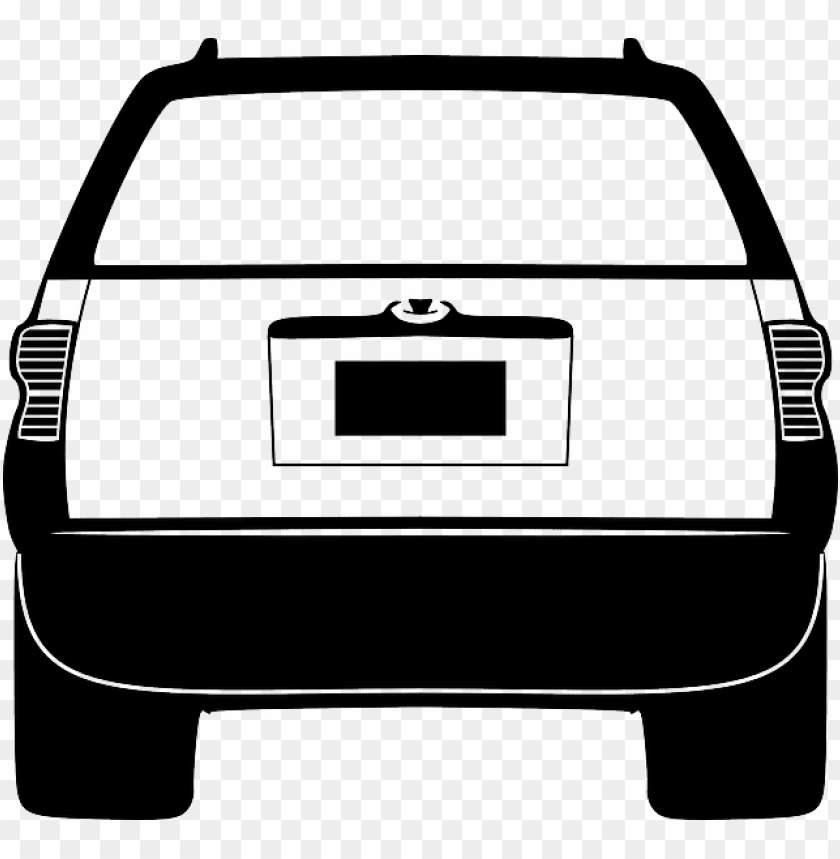free PNG vehicle back, car, transportation, suburban, assault, - car back vector PNG image with transparent background PNG images transparent