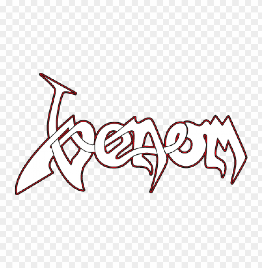  venom band vector logo free - 463186
