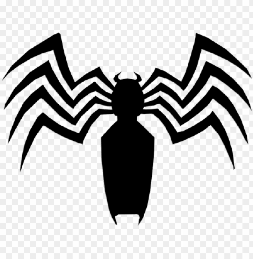 Venom Spiderman Symbol Marvel Venom Logo Png Image With Transparent Background Toppng - roblox venom shirt template