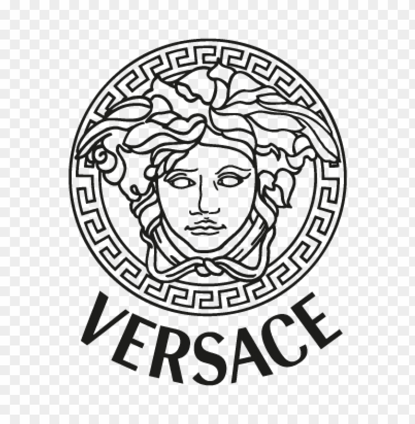  versace medusa vector logo free - 463245