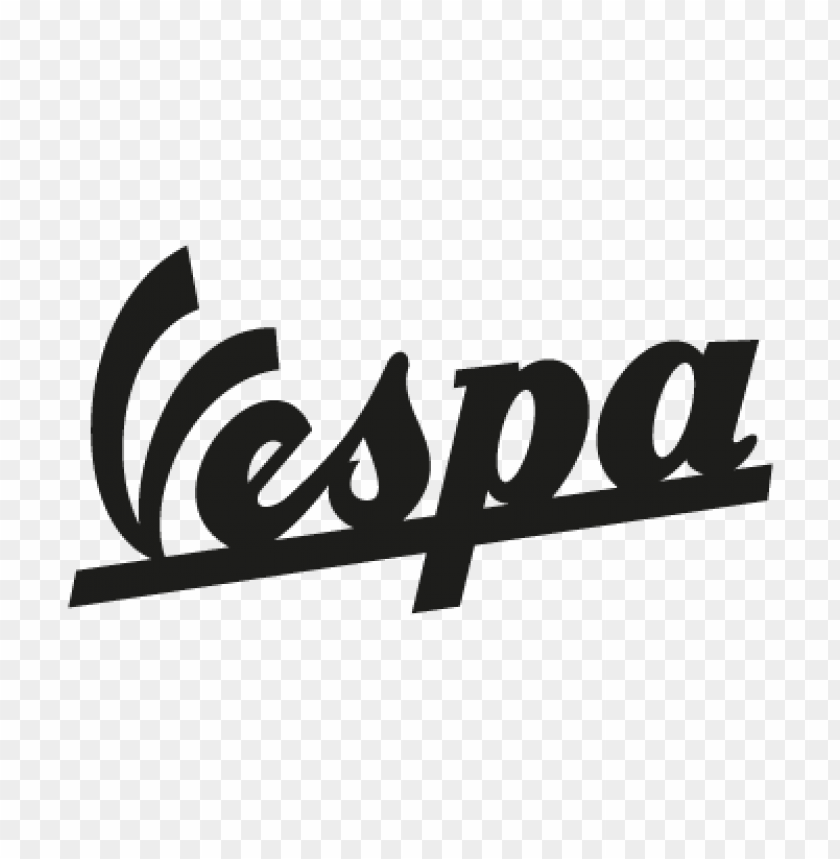  vespa motorcycle vector logo free download - 463222