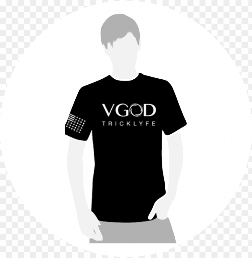 Vgod Tricklyfe Shirt Vape Mnl Png Shirt Vape Black T Shirt Template PNG Image With Transparent Background