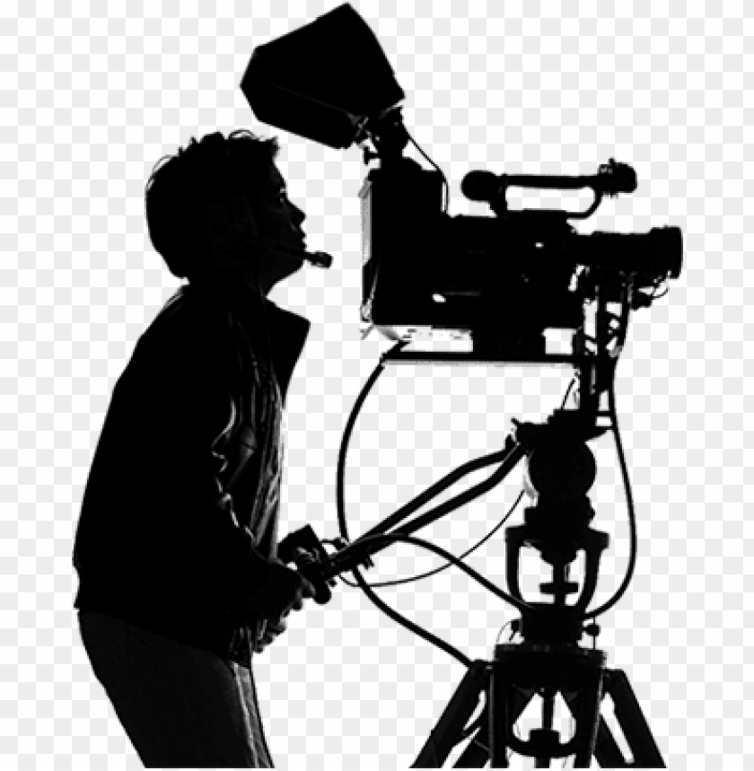 Video Camera Silhouette Png Video Camera Tv Png Image With Transparent Background Toppng