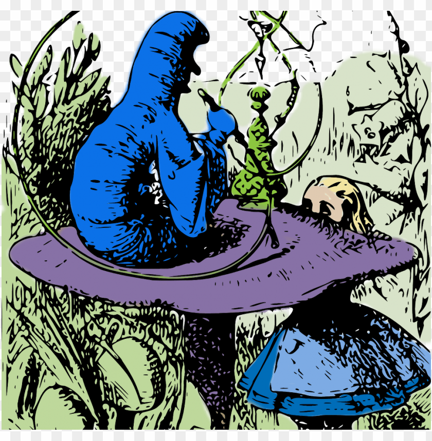 view larger image florin wellness center blog alice in wonderland caterpillar PNG transparent with Clear Background ID 270088