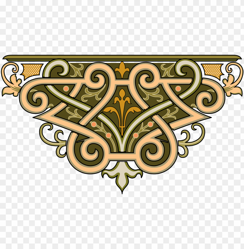 Vin Pinterest Decoration Vin - Gambar Ornamen Islami Simple PNG Transparent Background