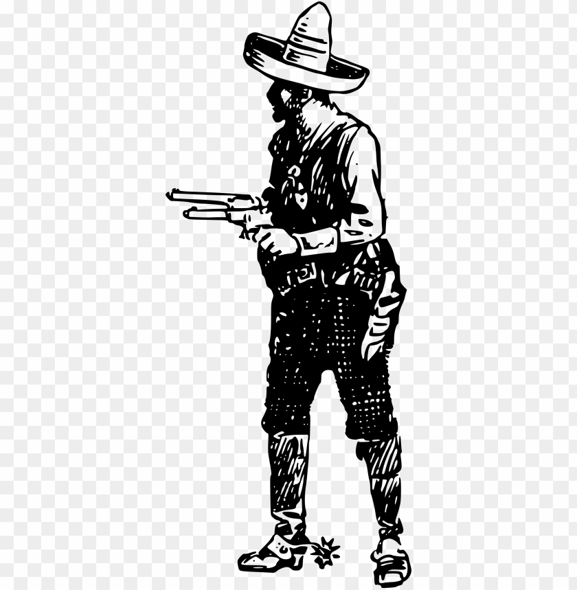 people, cowboys, vintage cowboywith guns, 
