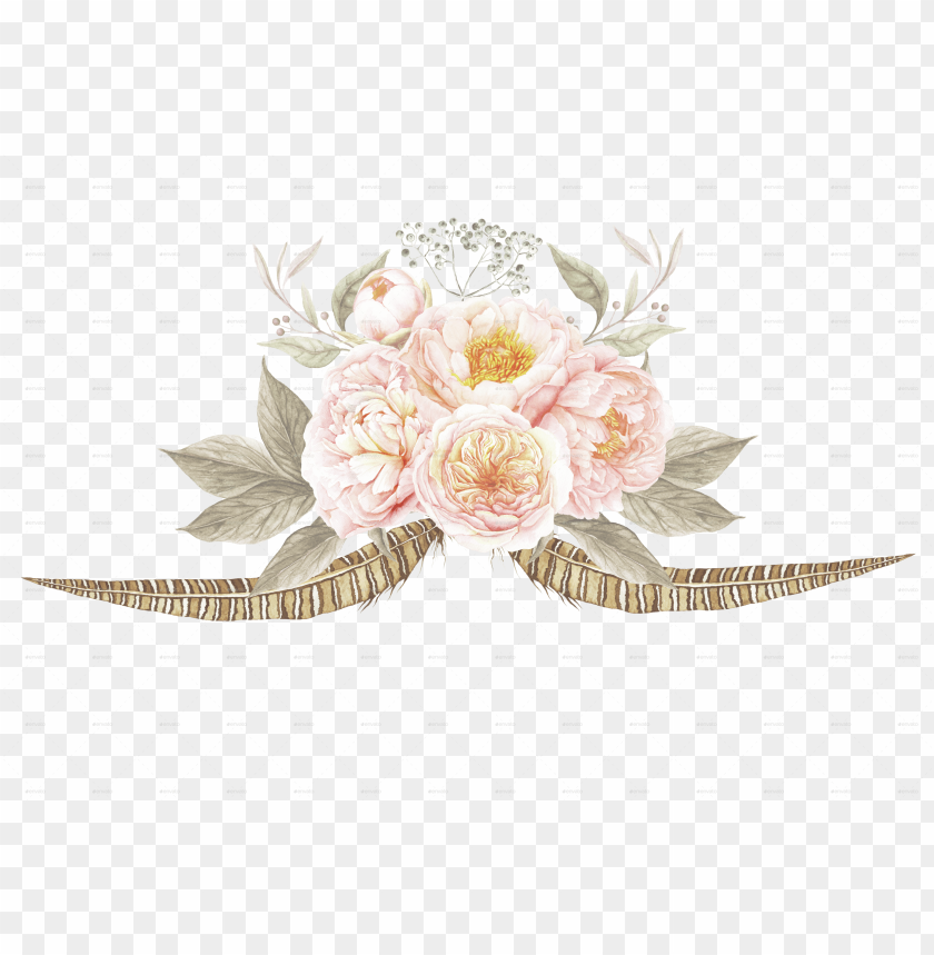 Vintage Flower Flowers On Invitations PNG Transparent With Clear ...