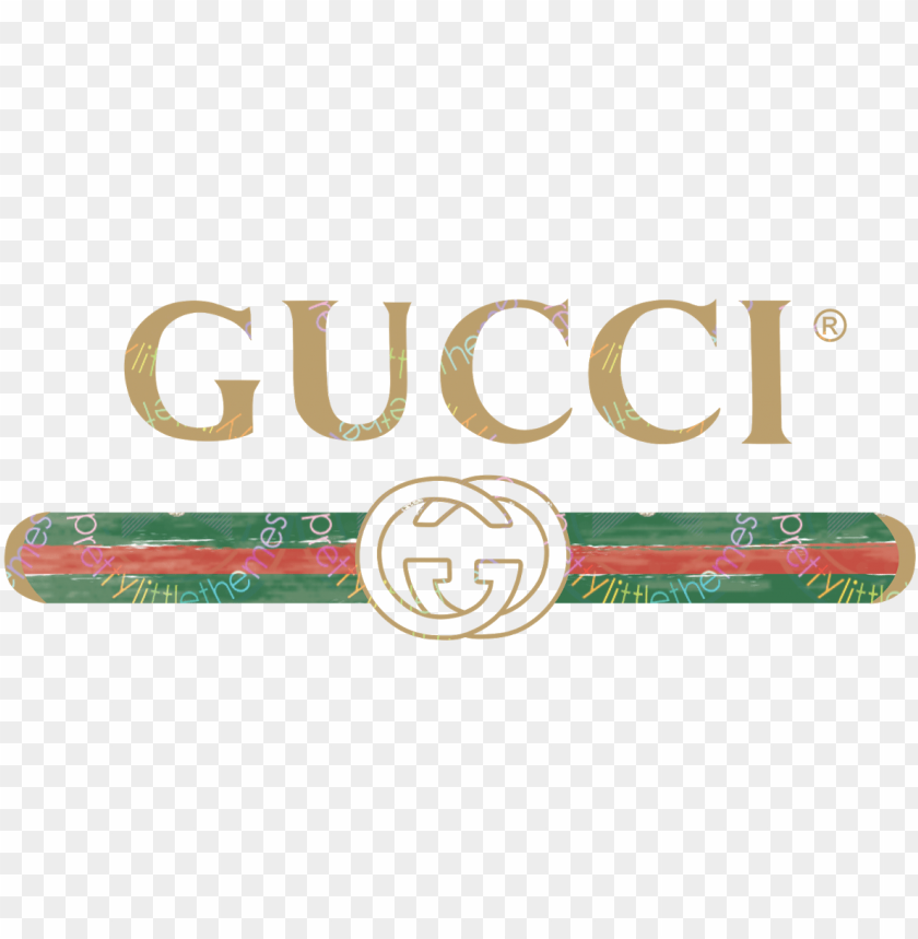 vintage gucci inspired logo vector png - gucci top in weiß 