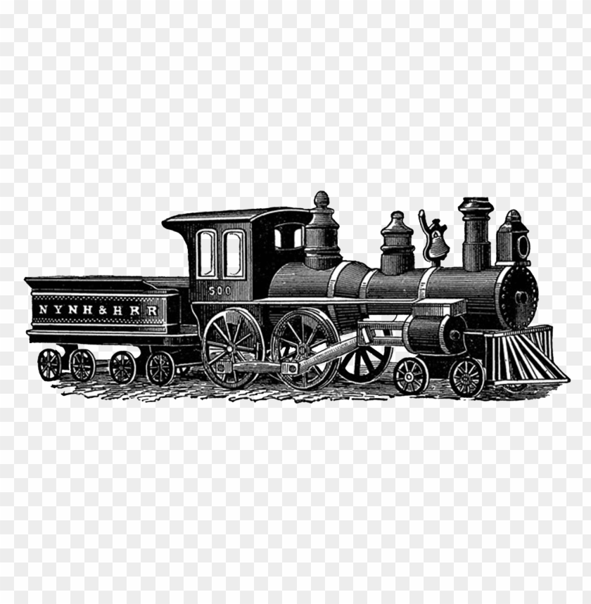 Download vintage train drawing png images background | TOPpng