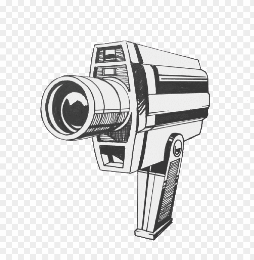 Vintage Video Camera Icon T Shirt Png Image With Transparent Background Toppng - securityy camera roblox