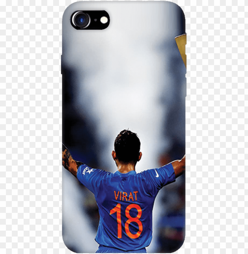 Virat Kohli 18 Phone Cover - Mobile Phone Case PNG Transparent With Clear Background ID 257264