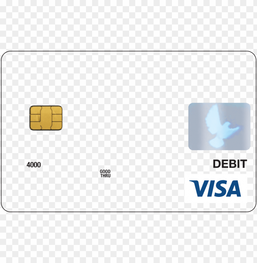 visa debit hologram emv gold6 - credit card hologram PNG image with  transparent background | TOPpng