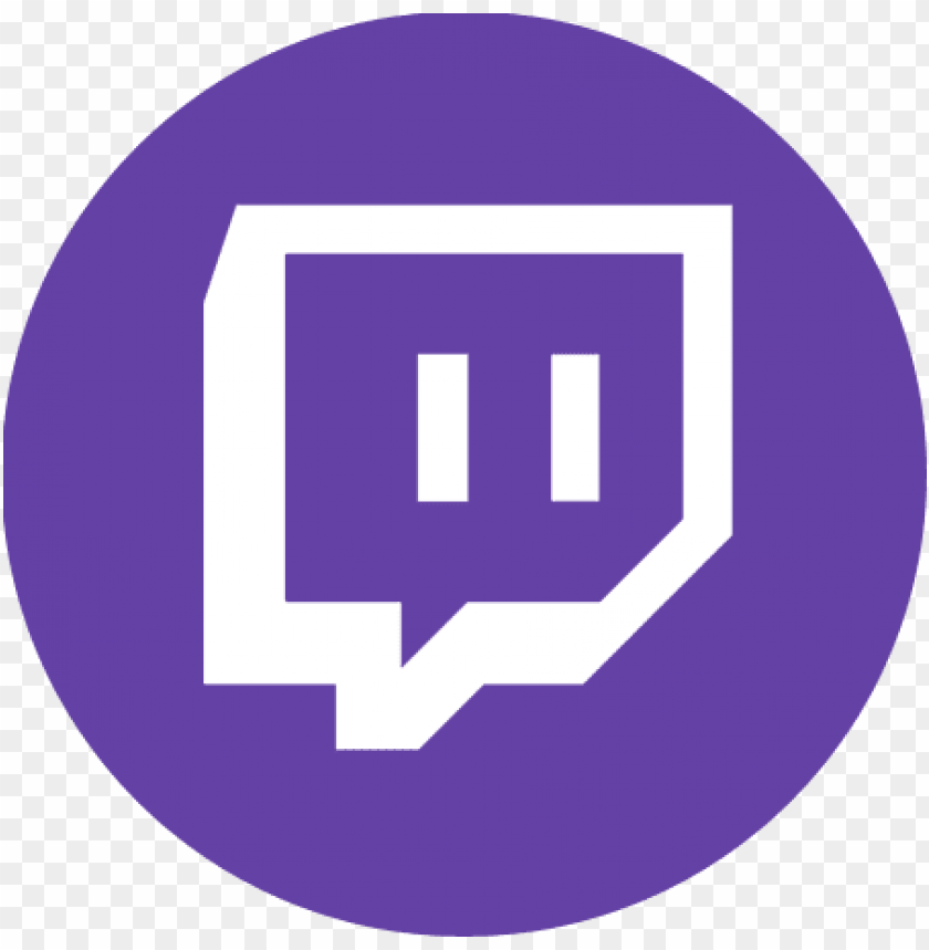 Vk Share Button Twitch Logo Png Round Png Image With Transparent Background Toppng - transparent background light purple roblox logo