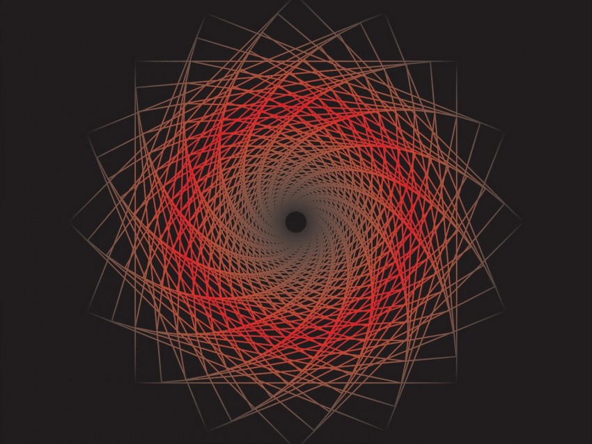 vortex, line, geometric, grid, twisted