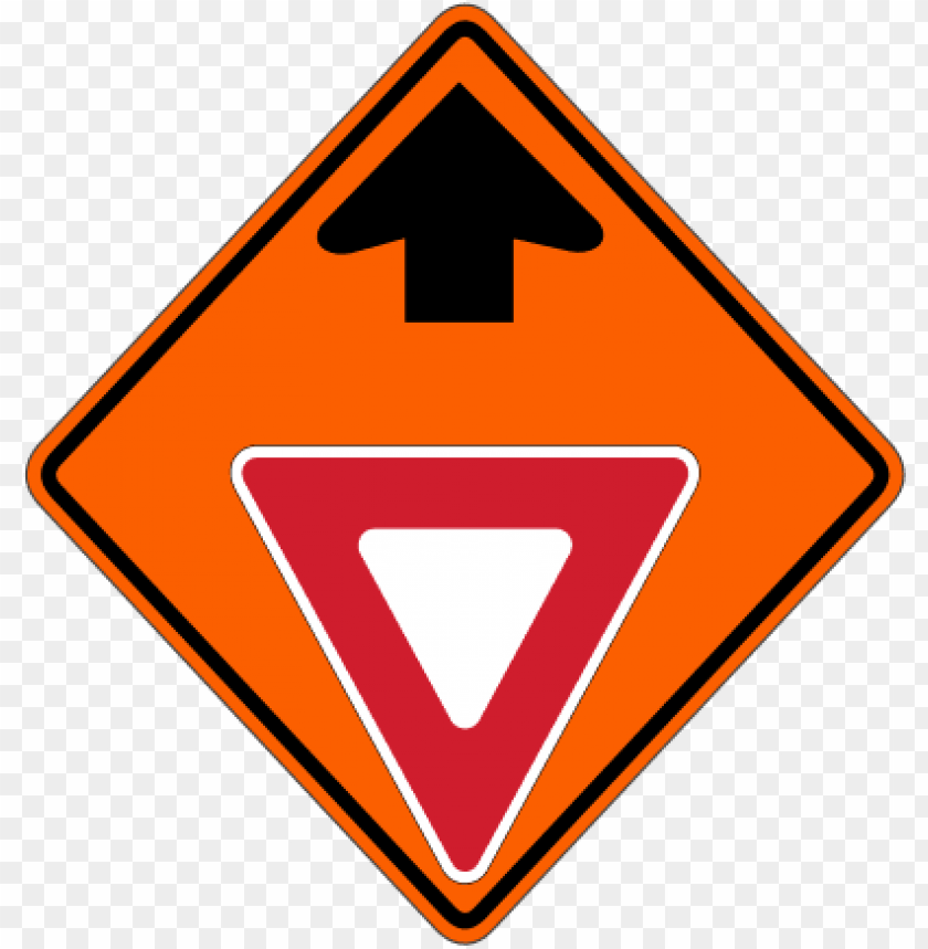 w3-2 yield ahead - low clearance road si PNG image with transparent  background | TOPpng