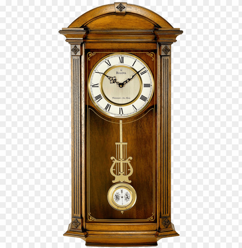 Transparent Background PNG of wall bell clock - Image ID 21449