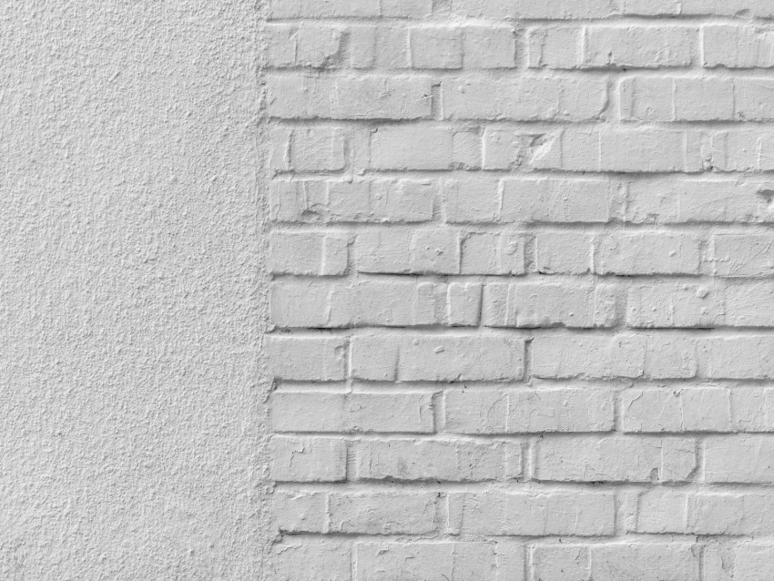 wall, brick, white, paint, bumps