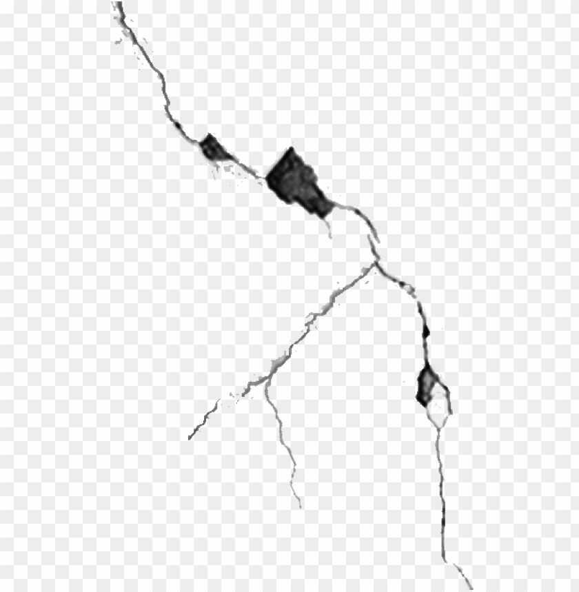 Wall Cracks Png Vector Library Transparent Background Cracked
