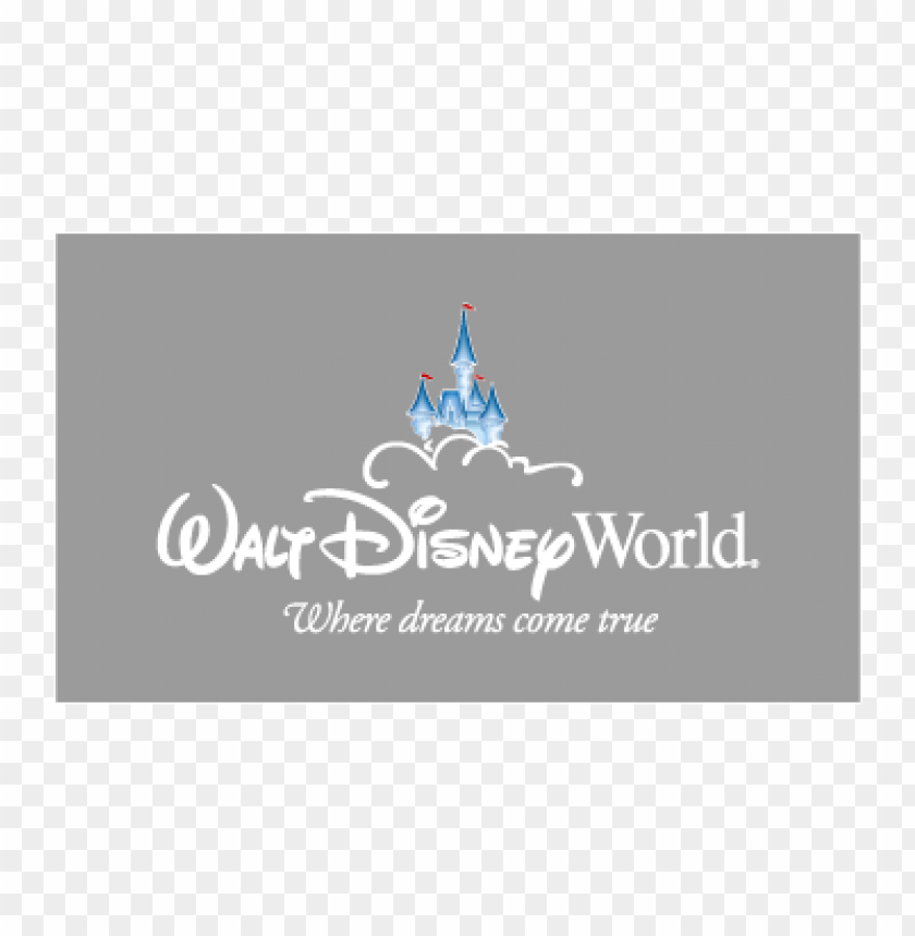 Walt Disney World Vector Logo Free Toppng