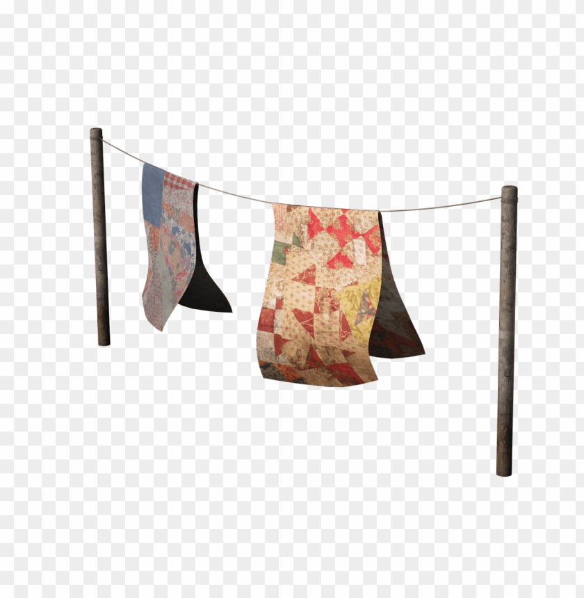 miscellaneous, washing, washing line with coloured rugs, 