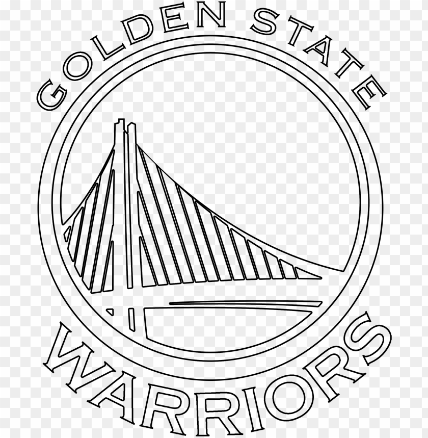 Washington Redskins Logo Coloring Pages - Golden State Warriors Logo Coloring Pages PNG Image With Transparent Background
