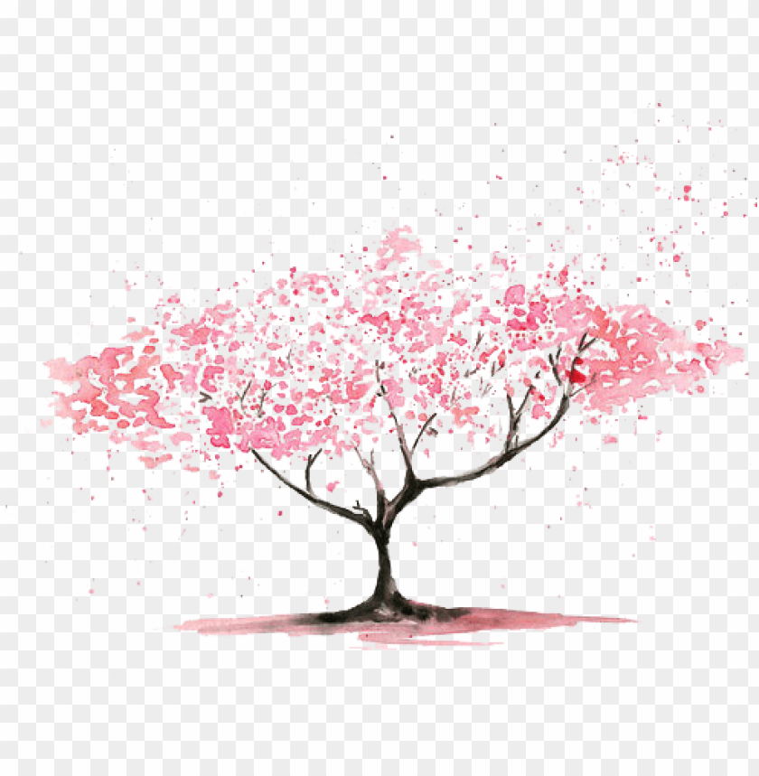 water color tree transparent PNG image with transparent background | TOPpng