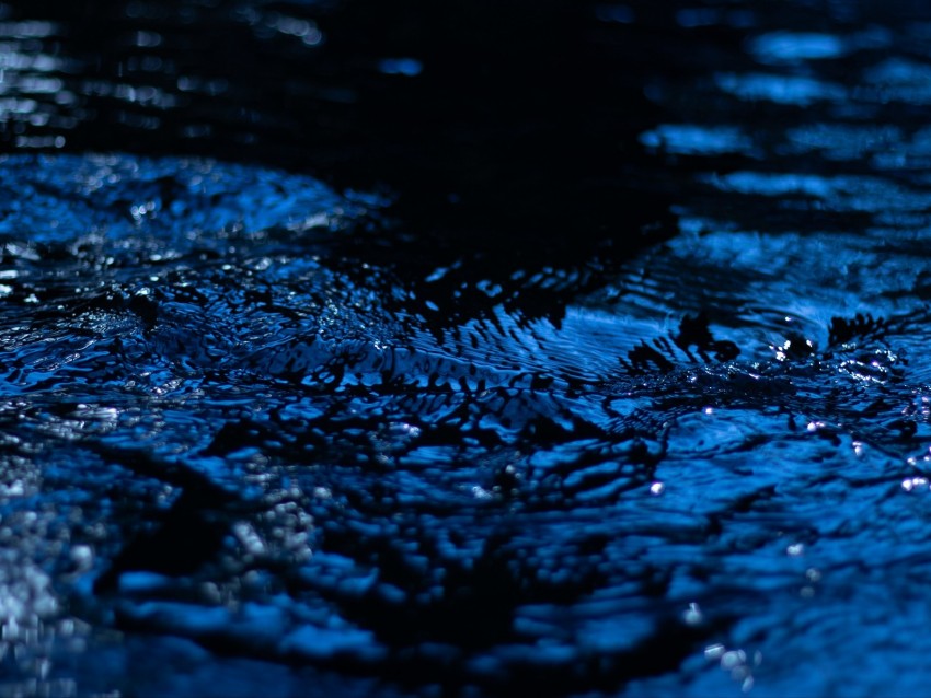water, ripples, blue, splash, macro, closeup, blur