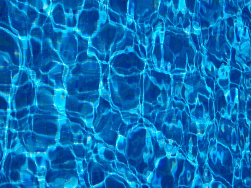 water, surface, pool, ripples, blue, transparent