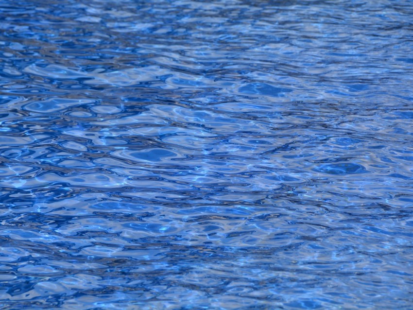 water, surface, ripples, blue, saturated, wavy